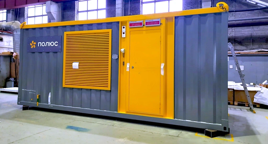 Дизельный генератор ЭТРО в утепленном контейнере "Север"